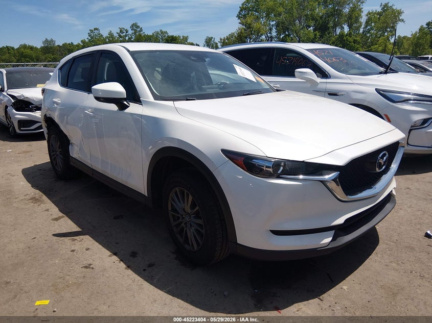 2017 Mazda Cx-5 VIN JM3KFBCL2H0190136 IAAI salvage auction — HAIL, Salvage Title, sold $3,200 on 2026-07-11 (photo 1)