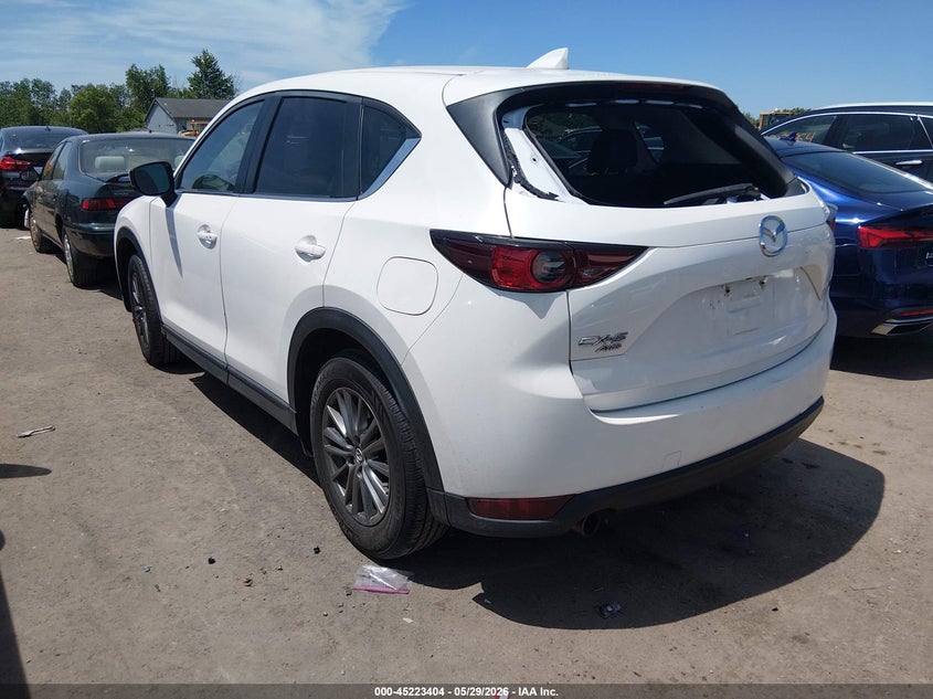 2017 Mazda Cx-5 VIN JM3KFBCL2H0190136 IAAI salvage auction — HAIL, Salvage Title, sold $3,200 on 2026-07-11 (photo 3)