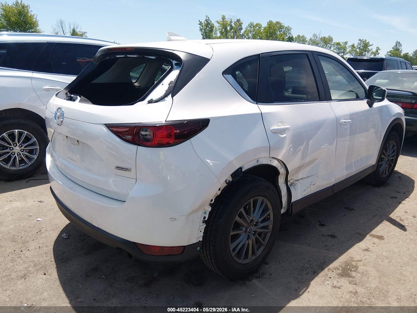 2017 Mazda Cx-5 VIN JM3KFBCL2H0190136 IAAI salvage auction — HAIL, Salvage Title, sold $3,200 on 2026-07-11 (photo 4)