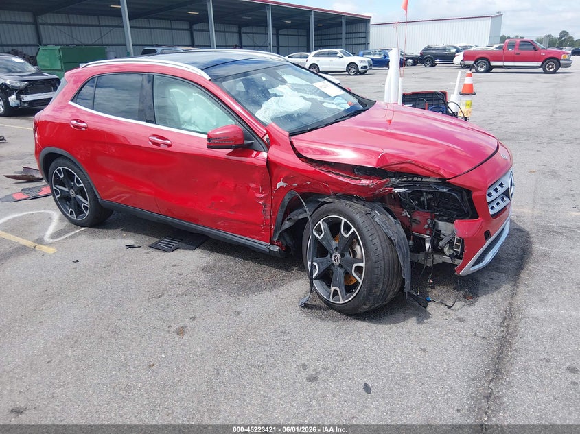 2019 Mercedes-benz Gla-klasse VIN WDCTG4EB3KU015298 IAAI salvage auction — RIGHT FRONT, Salvage Title, sold $1,000 on 2026-07-15 (photo 1)