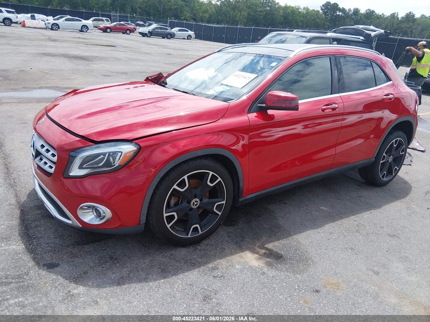 2019 Mercedes-benz Gla-klasse VIN WDCTG4EB3KU015298 IAAI salvage auction — RIGHT FRONT, Salvage Title, sold $1,000 on 2026-07-15 (photo 2)