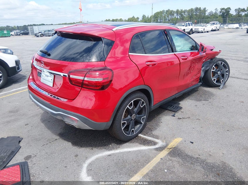 2019 Mercedes-benz Gla-klasse VIN WDCTG4EB3KU015298 IAAI salvage auction — RIGHT FRONT, Salvage Title, sold $1,000 on 2026-07-15 (photo 4)