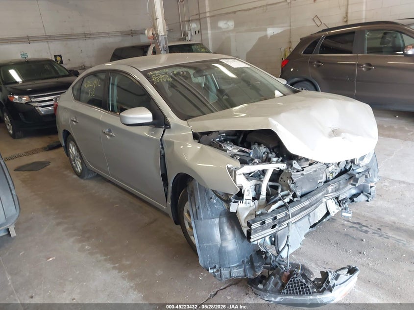 2018 Nissan Sentra VIN 3N1AB7AP1JY236167 IAAI salvage auction — FRONT END, Salvage Title, sold $675 on 2026-07-22 (photo 1)