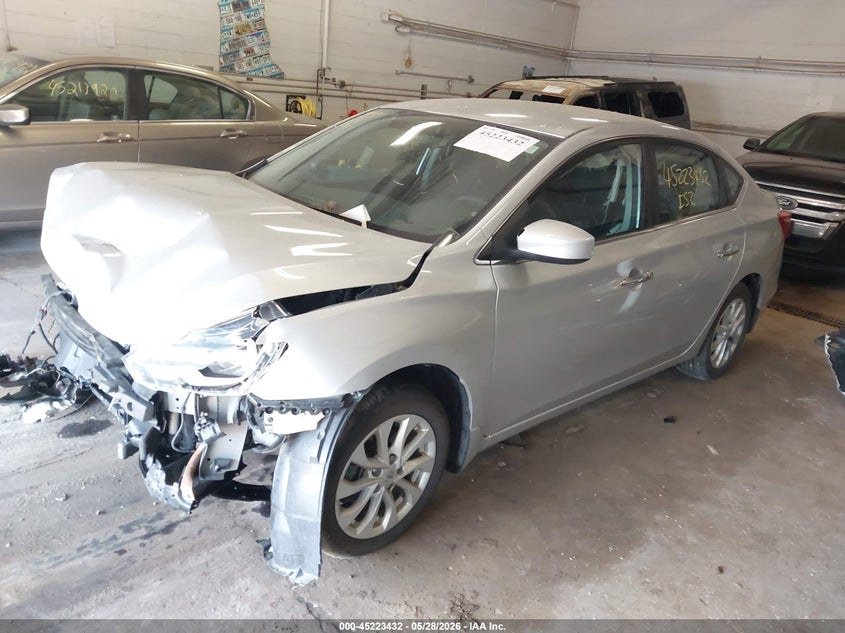 2018 Nissan Sentra VIN 3N1AB7AP1JY236167 IAAI salvage auction — FRONT END, Salvage Title, sold $675 on 2026-07-22 (photo 2)