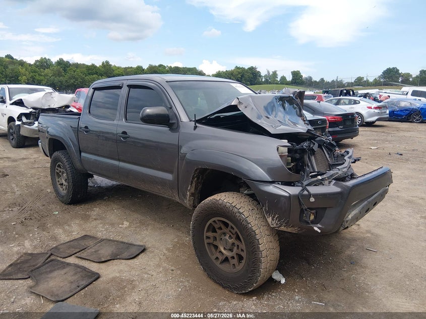 2015 Toyota Tacoma VIN 5TFLU4EN3FX125815 IAAI salvage auction — FRONT END, Salvage Title, sold $3,800 on 2026-07-22 (photo 1)