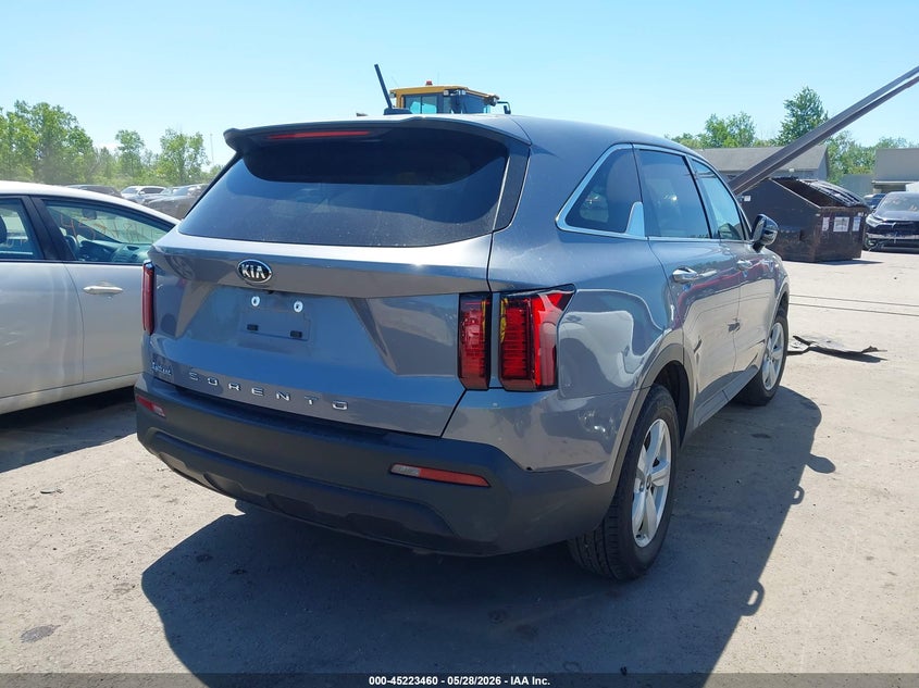2021 Kia Sorento VIN 5XYRG4LC3MG046518 IAAI salvage auction — LEFT FRONT, Salvage Title, sold $3,550 on 2026-07-21 (photo 4)