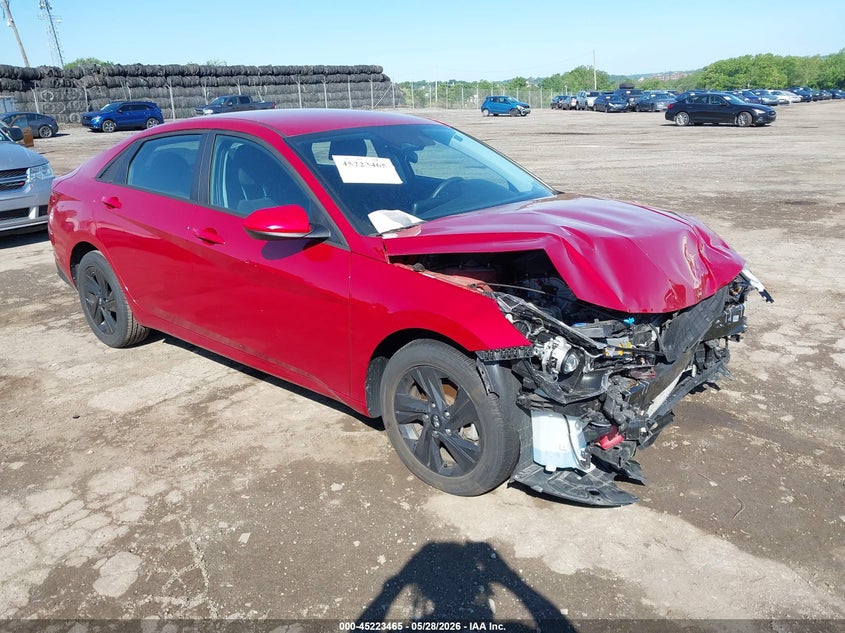 2023 Hyundai Elantra VIN KMHLM4AG8PU512012 IAAI salvage auction — FRONT END, Salvage Title, sold $3,100 on 2026-07-17 (photo 1)