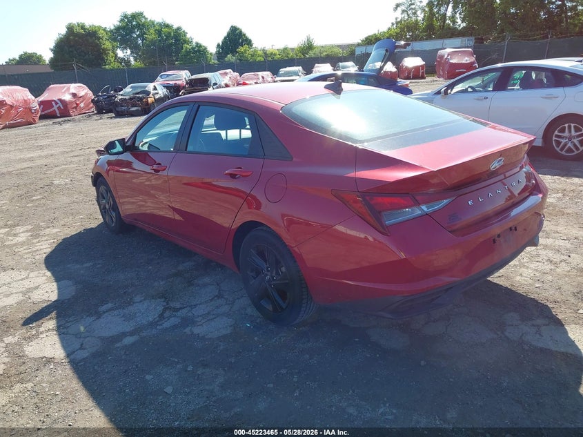 2023 Hyundai Elantra VIN KMHLM4AG8PU512012 IAAI salvage auction — FRONT END, Salvage Title, sold $3,100 on 2026-07-17 (photo 3)