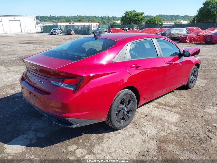 2023 Hyundai Elantra VIN KMHLM4AG8PU512012 IAAI salvage auction — FRONT END, Salvage Title, sold $3,100 on 2026-07-17 (photo 4)