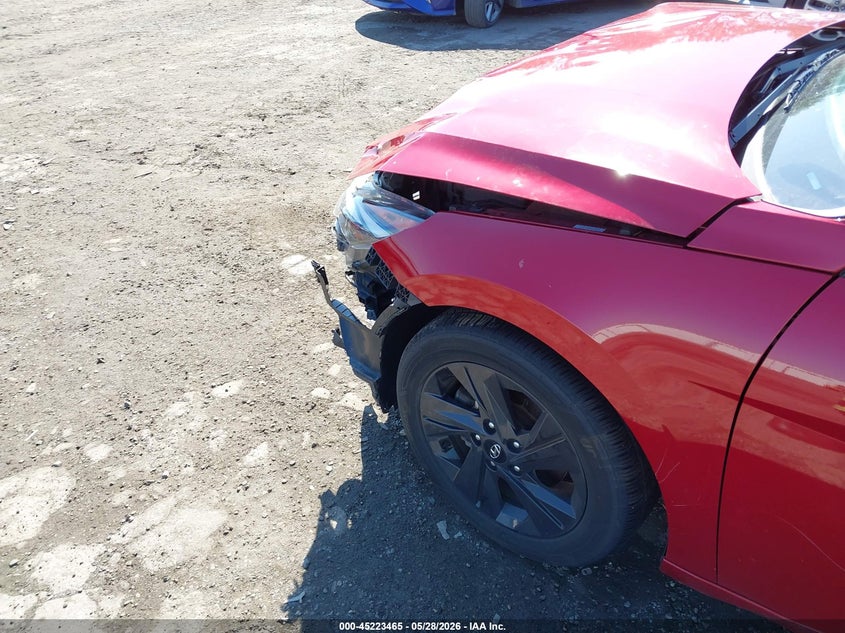 2023 Hyundai Elantra VIN KMHLM4AG8PU512012 IAAI salvage auction — FRONT END, Salvage Title, sold $3,100 on 2026-07-17 (photo 6)