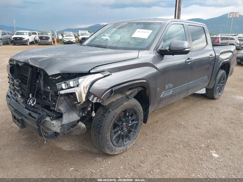 2025 Toyota Tundra VIN 5TFWA5DB4SX268222 IAAI salvage auction — FRONT END, Salvage Title, sold $26,000 on 2026-07-13 (photo 2)