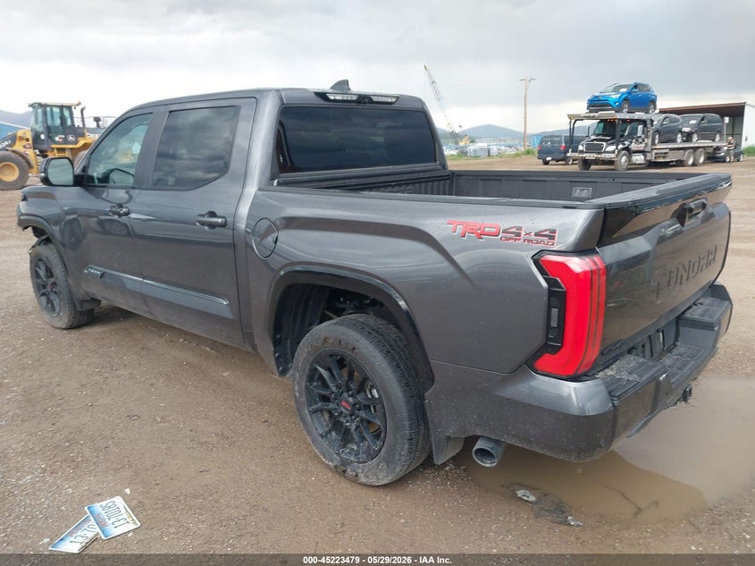2025 Toyota Tundra VIN 5TFWA5DB4SX268222 IAAI salvage auction — FRONT END, Salvage Title, sold $26,000 on 2026-07-13 (photo 3)