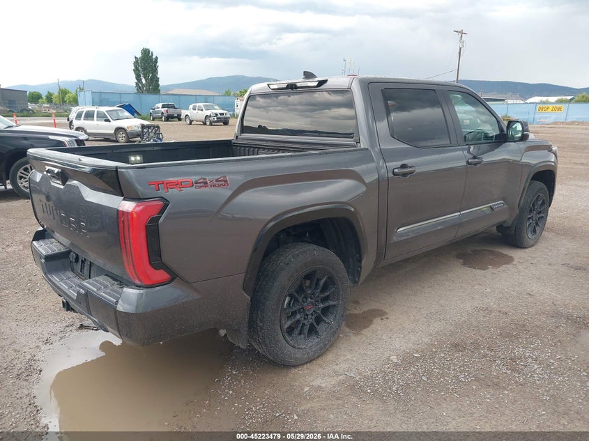 2025 Toyota Tundra VIN 5TFWA5DB4SX268222 IAAI salvage auction — FRONT END, Salvage Title, sold $26,000 on 2026-07-13 (photo 4)
