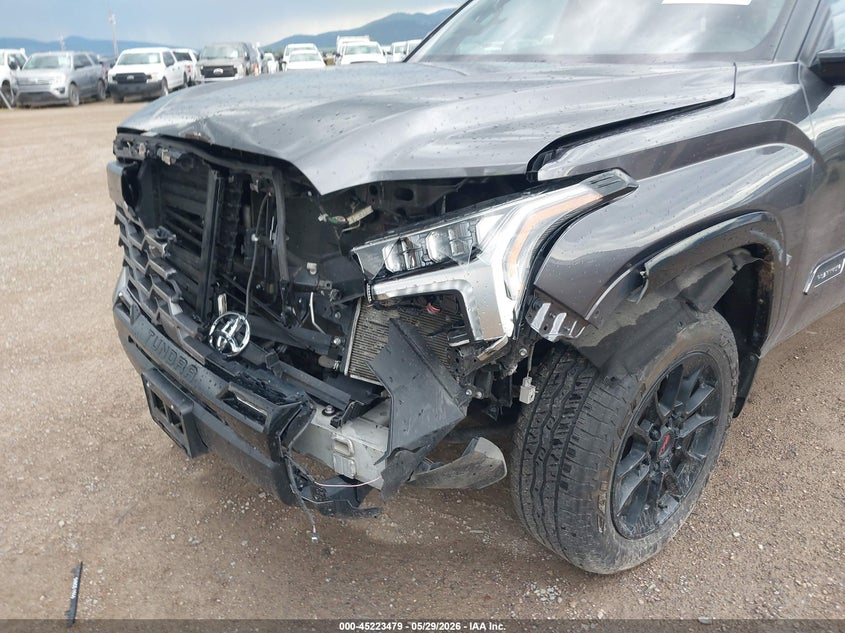 2025 Toyota Tundra VIN 5TFWA5DB4SX268222 IAAI salvage auction — FRONT END, Salvage Title, sold $26,000 on 2026-07-13 (photo 6)