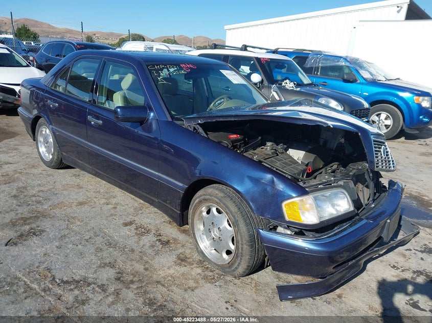 1998 Mercedes-benz C-klasse VIN WDBHA23G7WA635772 IAAI salvage auction — FRONT END, Salvage (California), sold $150 on 2026-07-30 (photo 1)