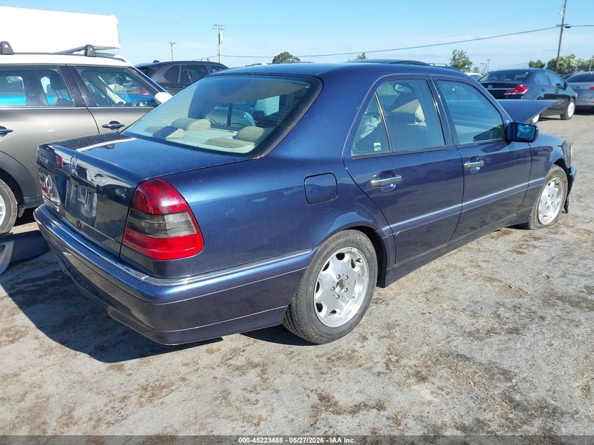 1998 Mercedes-benz C-klasse VIN WDBHA23G7WA635772 IAAI salvage auction — FRONT END, Salvage (California), sold $150 on 2026-07-30 (photo 4)