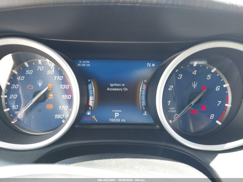 2019 Maserati Ghibli VIN ZAM57YSA6K1311138 IAAI salvage auction — SIDE, Salvage Title, sold $4,000 on 2026-07-29 (photo 7)