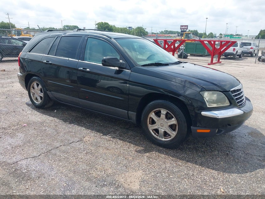 2004 Chrysler Pacifica VIN 2C8GF684X4R558195 IAAI salvage auction — RIGHT FRONT, Clear (Kansas), sold $300 on 2026-07-31 (photo 1)
