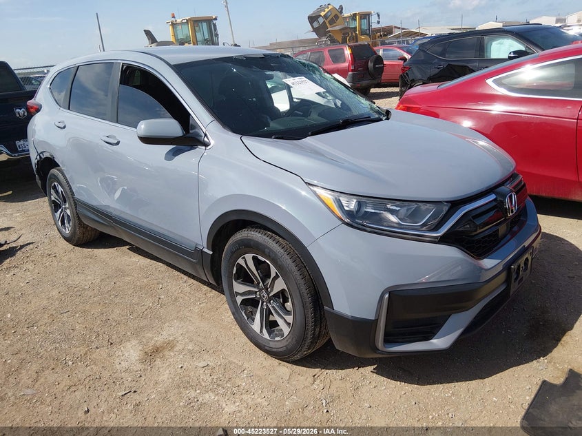 2021 Honda Cr-v VIN 7FARW1H70ME016594 IAAI salvage auction — LEFT SIDE, Original (Texas), sold $8,550 on 2026-07-21 (photo 1)
