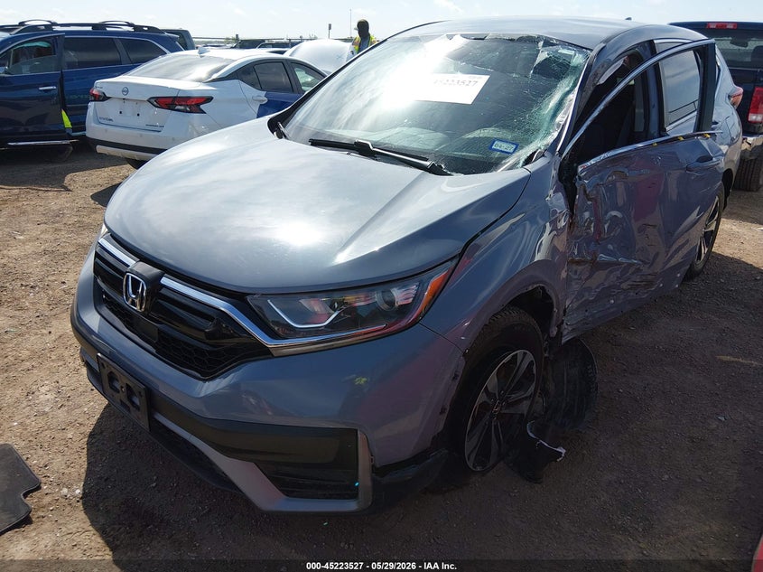 2021 Honda Cr-v VIN 7FARW1H70ME016594 IAAI salvage auction — LEFT SIDE, Original (Texas), sold $8,550 on 2026-07-21 (photo 2)