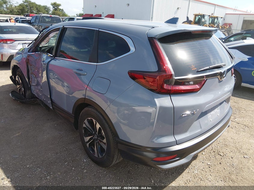 2021 Honda Cr-v VIN 7FARW1H70ME016594 IAAI salvage auction — LEFT SIDE, Original (Texas), sold $8,550 on 2026-07-21 (photo 3)
