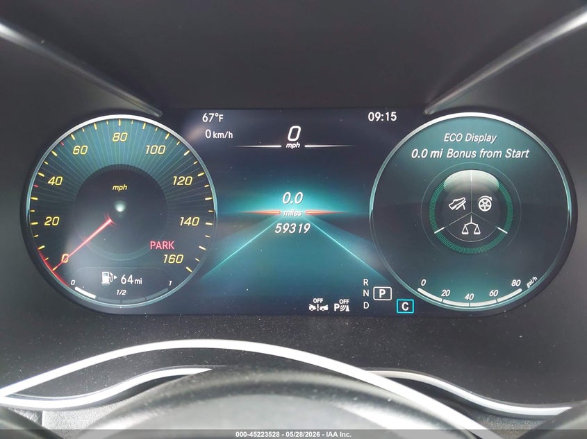 2021 Mercedes-benz Glc VIN W1N0G8DB3MV263011 IAAI salvage auction — LEFT FRONT, Salvage (California), sold $11,900 on 2026-07-29 (photo 7)