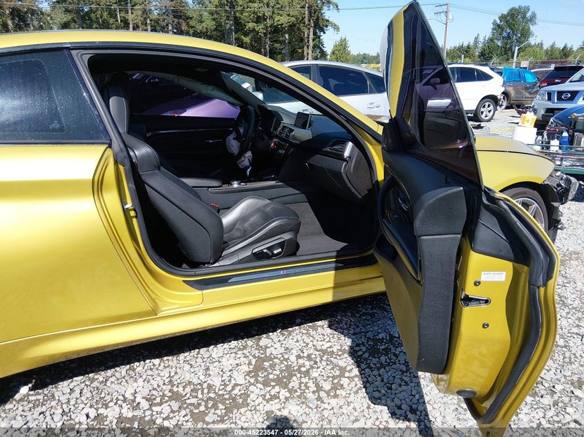 2018 BMW M4 VIN WBS4Y9C54JAA85342 IAAI salvage auction — FRONT END, Wait Title, sold $15,300 on 2026-08-21 (photo 5)
