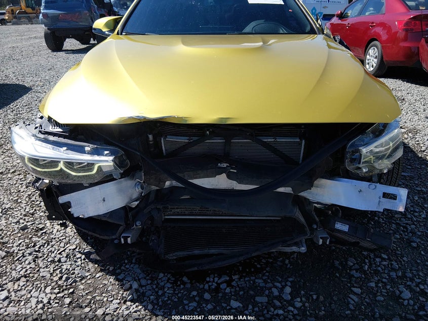 2018 BMW M4 VIN WBS4Y9C54JAA85342 IAAI salvage auction — FRONT END, Wait Title, sold $15,300 on 2026-08-21 (photo 6)