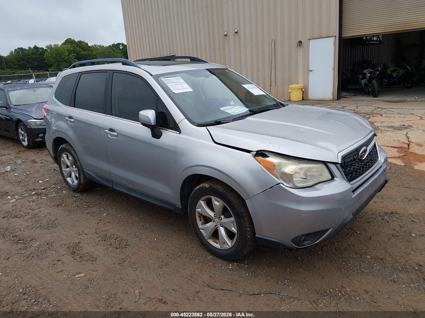 2014 Subaru Forester VIN JF2SJAHC5EH480668 IAAI salvage auction — FRONT END, Salvage (North Carolina), sold $750 on 2026-07-13 (photo 1)