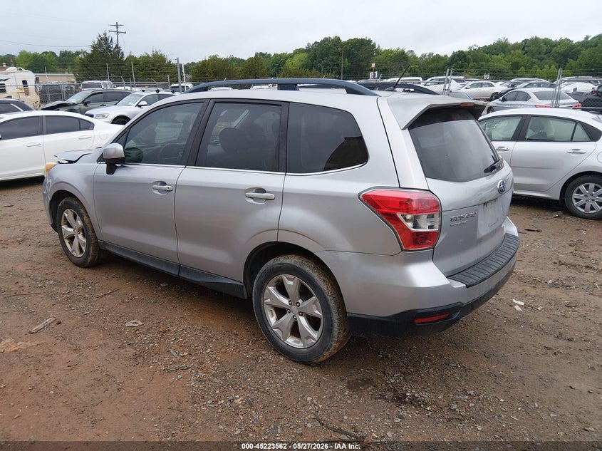 2014 Subaru Forester VIN JF2SJAHC5EH480668 IAAI salvage auction — FRONT END, Salvage (North Carolina), sold $750 on 2026-07-13 (photo 3)