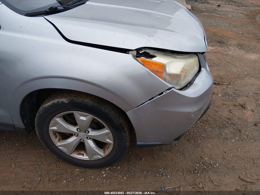 2014 Subaru Forester VIN JF2SJAHC5EH480668 IAAI salvage auction — FRONT END, Salvage (North Carolina), sold $750 on 2026-07-13 (photo 6)