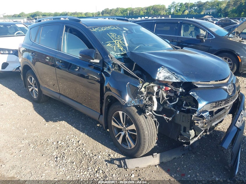 2017 Toyota Rav 4 VIN JTMRFREV3HD220493 IAAI salvage auction — FRONT END, Salvage Title, sold $5,175 on 2026-07-21 (photo 1)