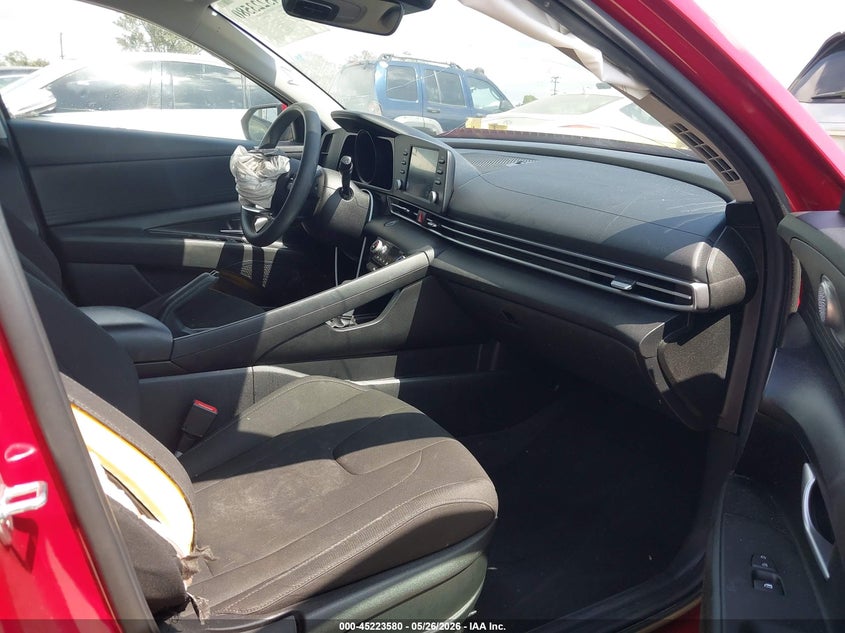 2021 Hyundai Elantra VIN KMHLM4AG8MU066455 IAAI salvage auction — FRONT END, Salvage Title, sold $2,250 on 2026-07-22 (photo 5)