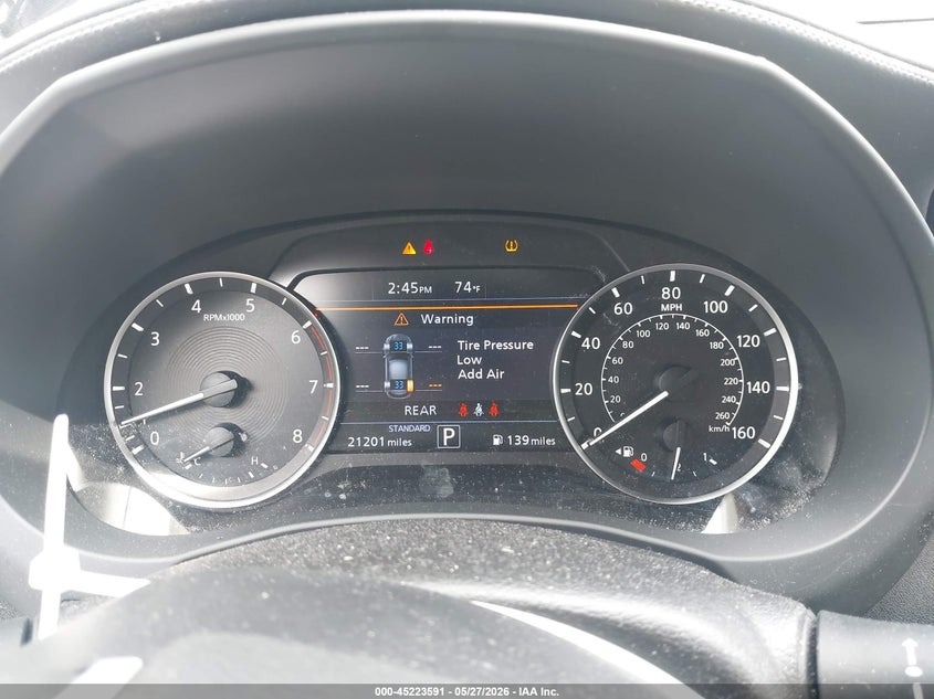 2021 Infiniti Qx50 VIN 3PCAJ5BBXMF109036 IAAI salvage auction — FRONT END, Salvage Title, sold $7,250 on 2026-07-07 (photo 7)