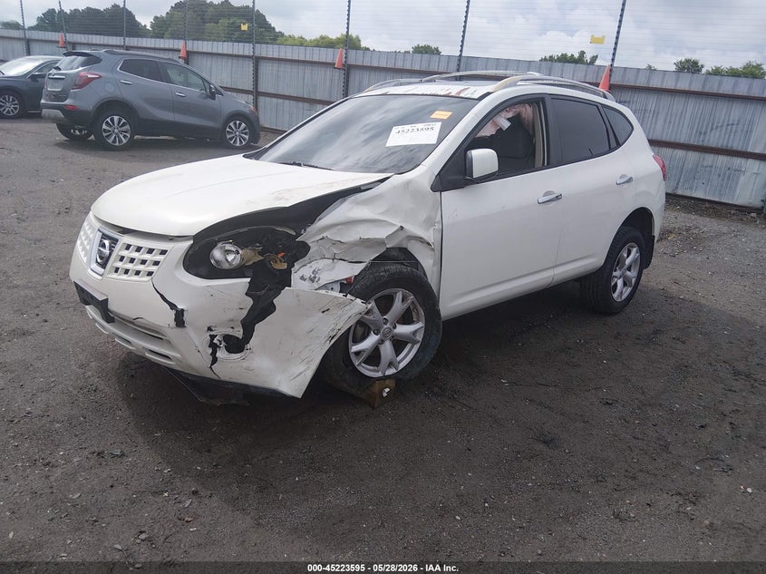 2010 Nissan Rogue VIN JN8AS5MT1AW010801 IAAI salvage auction — LEFT FRONT, Salvage (Arkansas), sold $200 on 2026-07-29 (photo 2)