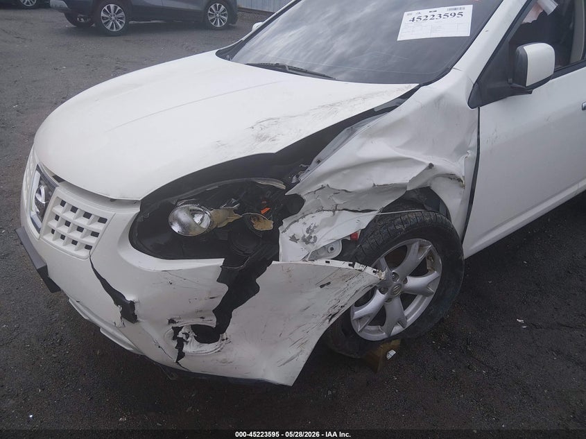 2010 Nissan Rogue VIN JN8AS5MT1AW010801 IAAI salvage auction — LEFT FRONT, Salvage (Arkansas), sold $200 on 2026-07-29 (photo 6)
