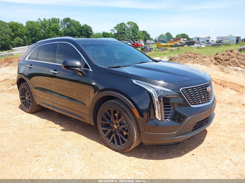 2023 Cadillac Xt4 VIN 1GYFZBR43PF122192 IAAI salvage auction — HAIL, Salvage Title, sold $9,750 on 2026-07-13 (photo 1)