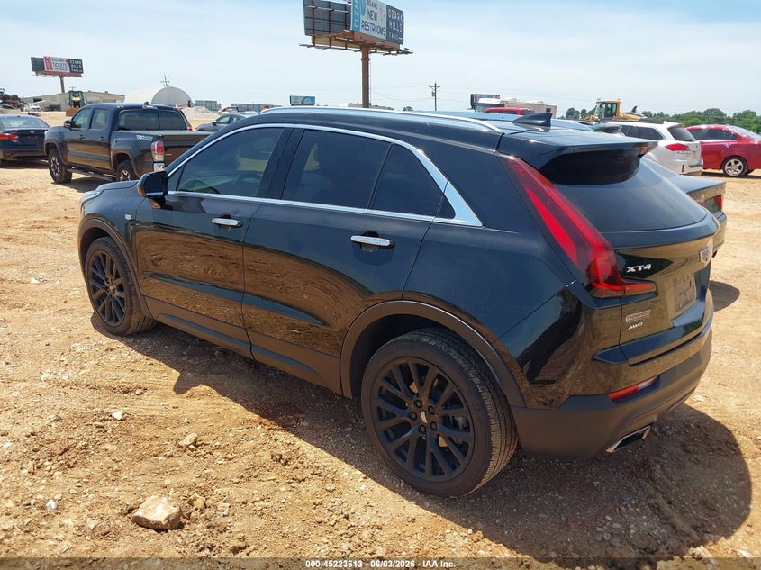 2023 Cadillac Xt4 VIN 1GYFZBR43PF122192 IAAI salvage auction — HAIL, Salvage Title, sold $9,750 on 2026-07-13 (photo 3)