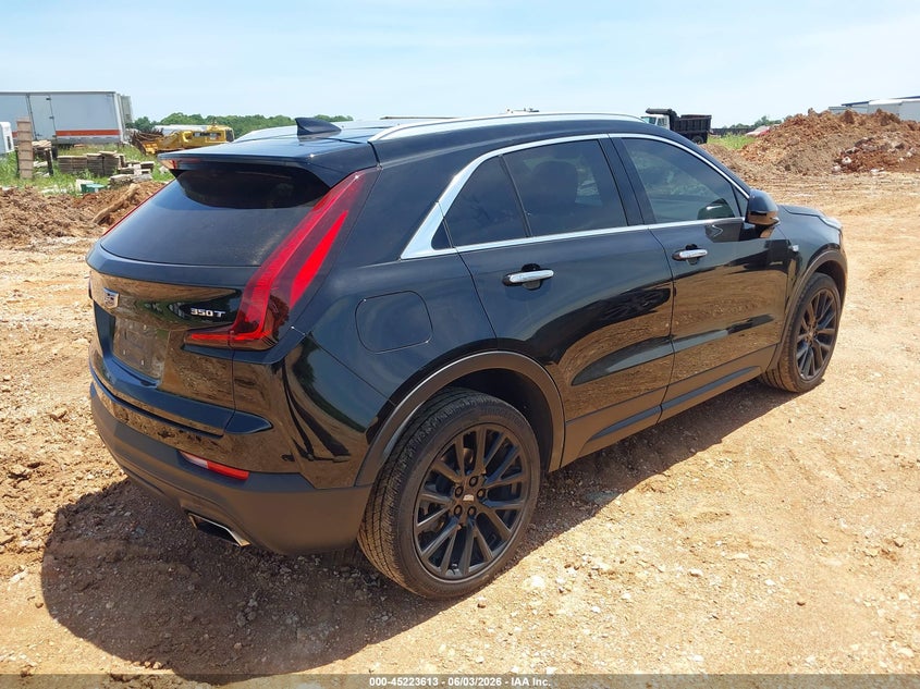 2023 Cadillac Xt4 VIN 1GYFZBR43PF122192 IAAI salvage auction — HAIL, Salvage Title, sold $9,750 on 2026-07-13 (photo 4)