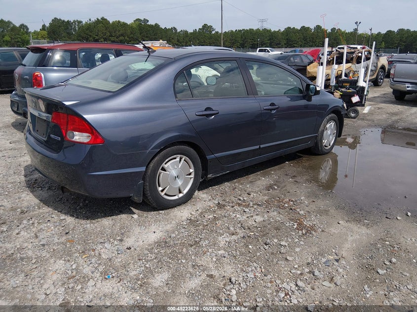 2009 Honda Civic hybrid VIN JHMFA36249S009477 IAAI salvage auction — FRONT END, Salvage (Georgia), sold $200 on 2026-07-17 (photo 4)