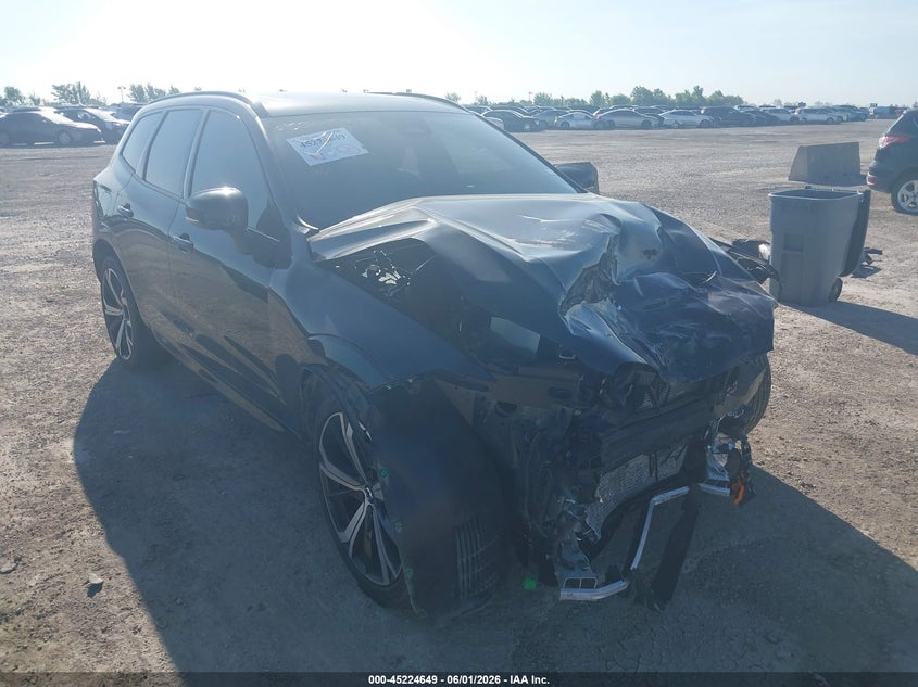 2022 Volvo Xc60 VIN YV4L12DM5N1081806 IAAI salvage auction — FRONT END, Salvage Title, sold $3,450 on 2026-07-08 (photo 1)