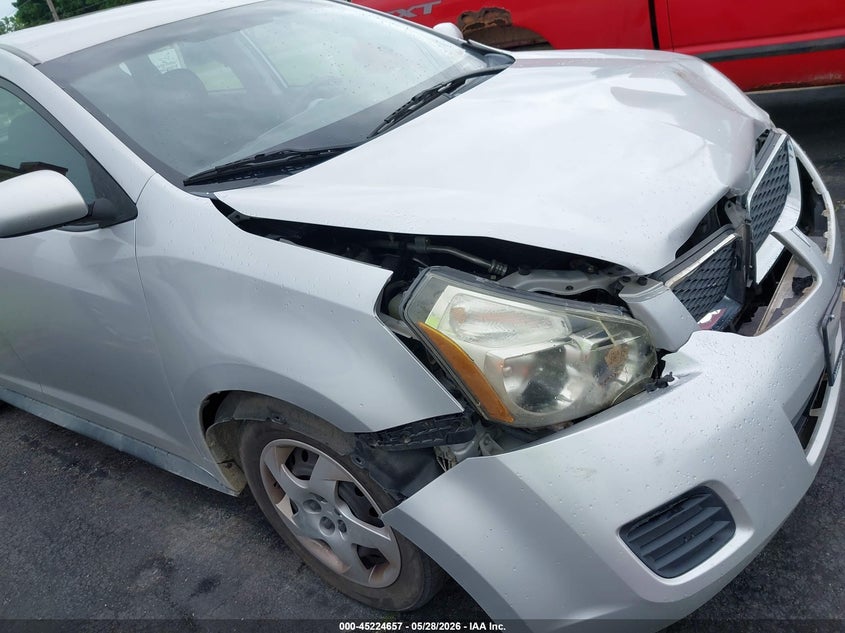 2009 Pontiac Vibe VIN 5Y2SP67869Z445399 IAAI salvage auction — FRONT END, Salvage (Missouri), sold $475 on 2026-08-21 (photo 6)