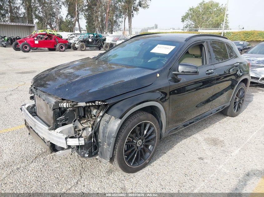 2019 Mercedes-benz Gla-klasse VIN WDCTG4EBXKU009630 IAAI salvage auction — FRONT END, Salvage Title, sold $5,800 on 2026-07-07 (photo 2)