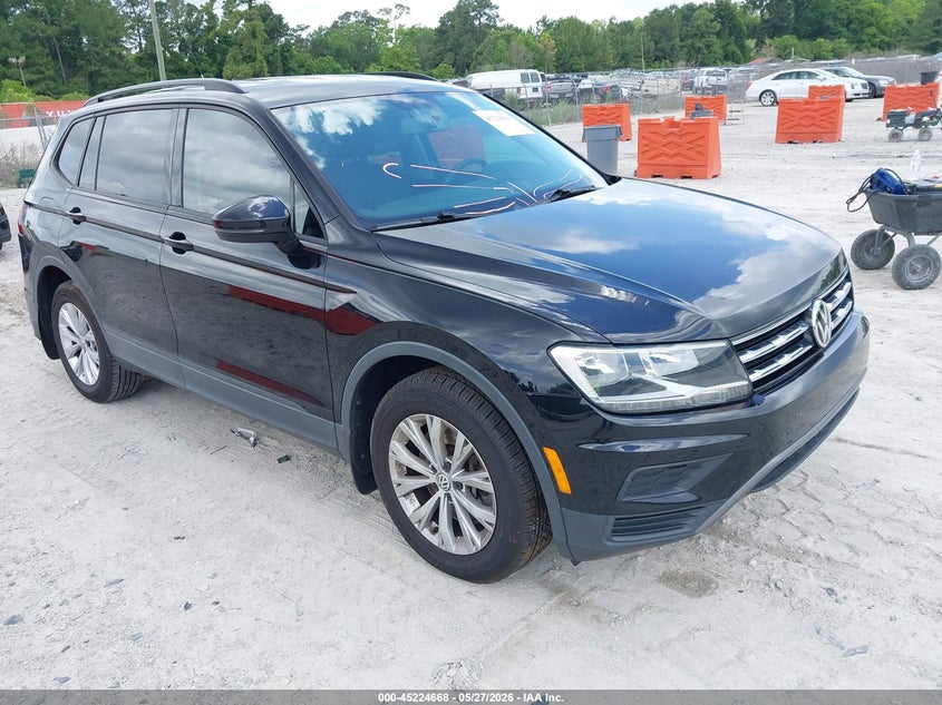 2019 Volkswagen Tiguan VIN 3VV1B7AX5KM142932 IAAI salvage auction — REAR END, Salvage (North Carolina), sold $3,750 on 2026-07-30 (photo 1)