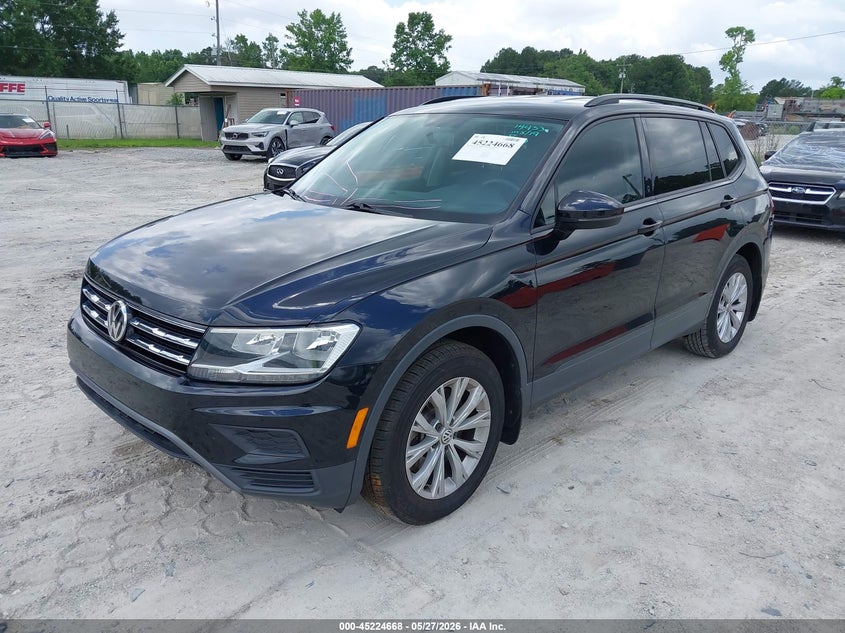 2019 Volkswagen Tiguan VIN 3VV1B7AX5KM142932 IAAI salvage auction — REAR END, Salvage (North Carolina), sold $3,750 on 2026-07-30 (photo 2)