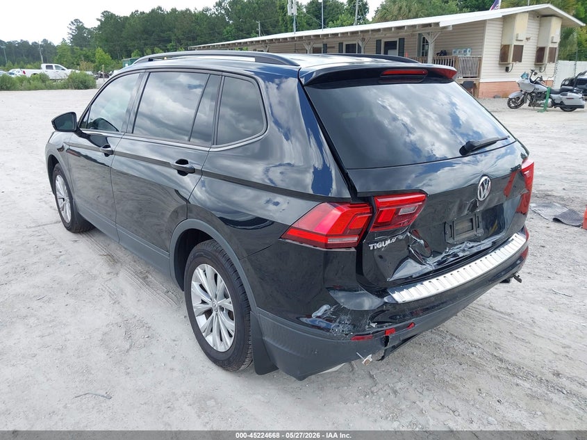 2019 Volkswagen Tiguan VIN 3VV1B7AX5KM142932 IAAI salvage auction — REAR END, Salvage (North Carolina), sold $3,750 on 2026-07-30 (photo 3)