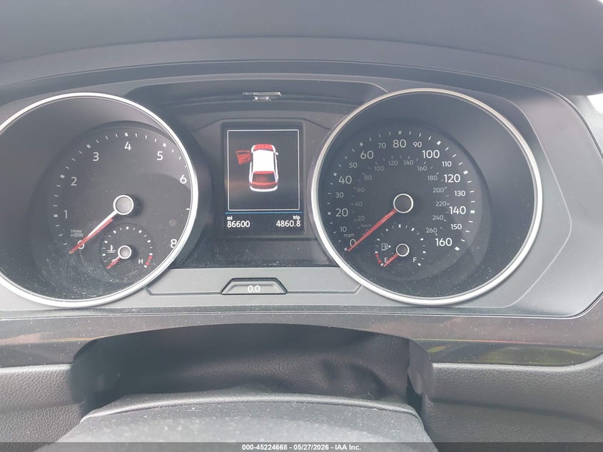 2019 Volkswagen Tiguan VIN 3VV1B7AX5KM142932 IAAI salvage auction — REAR END, Salvage (North Carolina), sold $3,750 on 2026-07-30 (photo 7)
