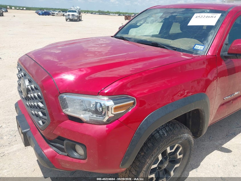 2021 Toyota Tacoma VIN 5TFCZ5AN1MX276100 IAAI salvage auction — HAIL, Original (Texas), sold $9,100 on 2026-07-23 (photo 6)