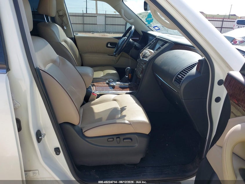 2019 Nissan Armada VIN JN8AY2NCXKX509250 IAAI salvage auction — FRONT END, Original (Texas), sold $9,500 on 2026-07-30 (photo 5)
