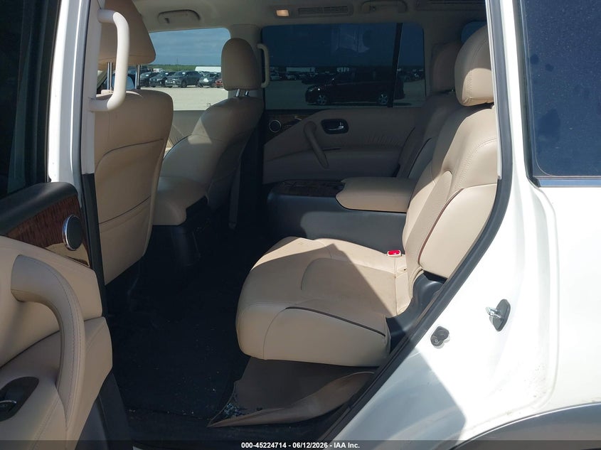 2019 Nissan Armada VIN JN8AY2NCXKX509250 IAAI salvage auction — FRONT END, Original (Texas), sold $9,500 on 2026-07-30 (photo 8)